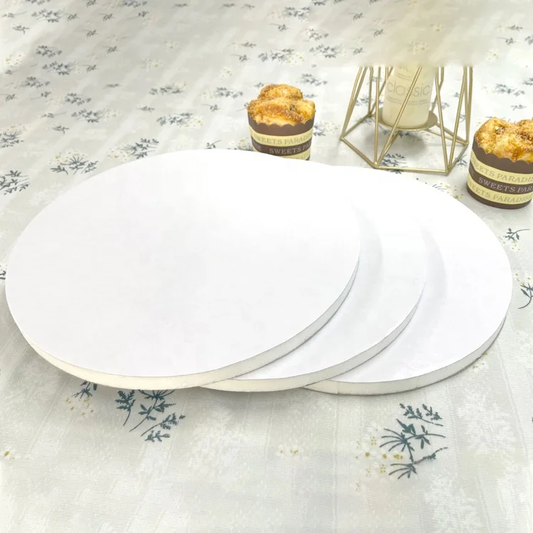 Round high quality environmentally friendly custom size and shape foam boards cakes
