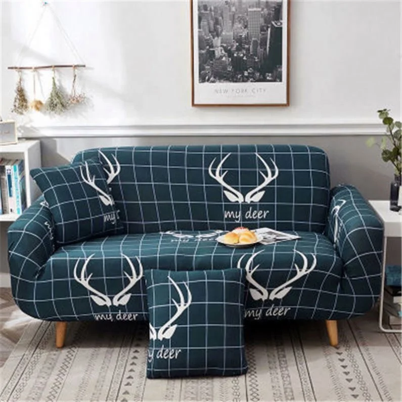 Stretch Slipcover Sectional Elastic Stretch Sofa Cover for Living Room Couch Cover L Shape Corner Armchair Cover R1573