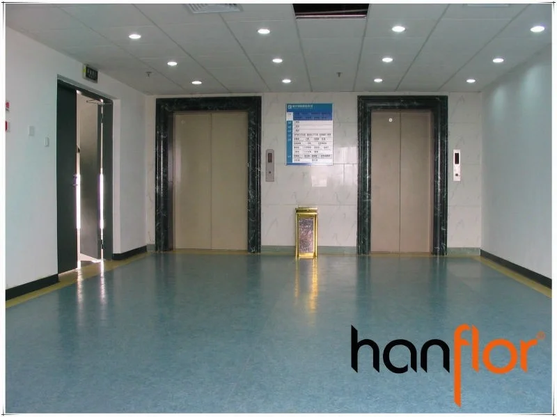 Hospital Homogeneous Various Color Choice Vinyl Floor Roll