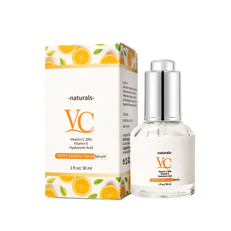 
OEM/ODM Free Sample 2021 Best Seller Laikou Face Care Spots Remove Improve Face Tone Whitening Vitamin C Serum For Skin 