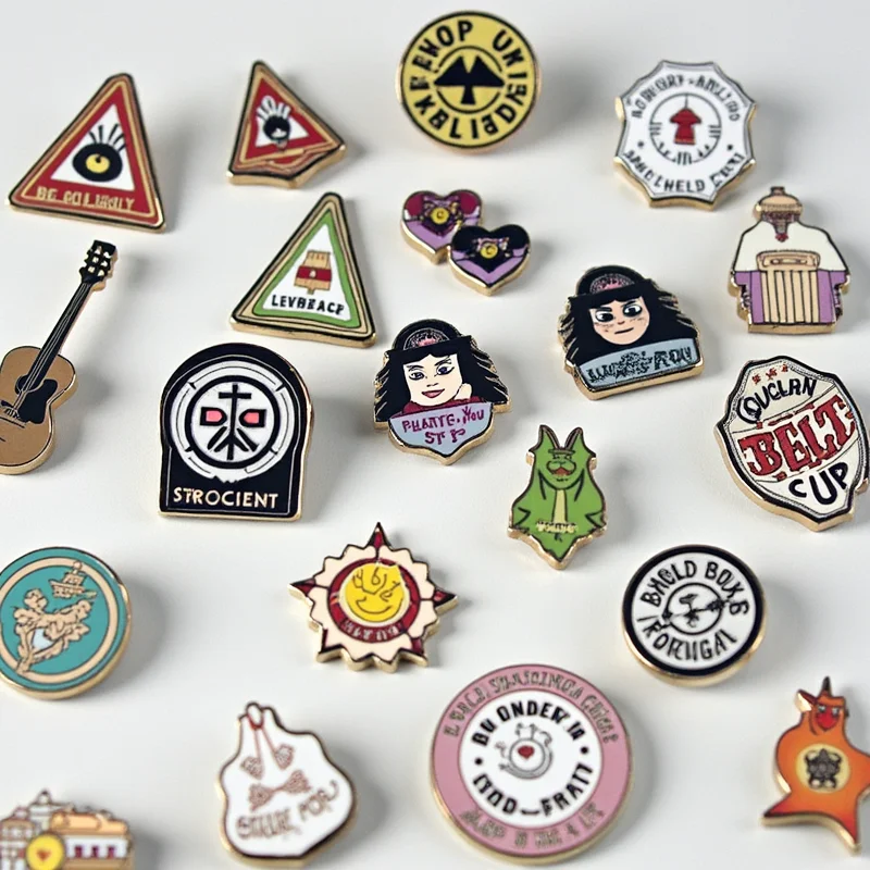 Custom Enamel Pins China Manufacturer Supplier Maker Cheap Metal Badge Logo Soft Hard Custom Made Enamel Lapel Pin