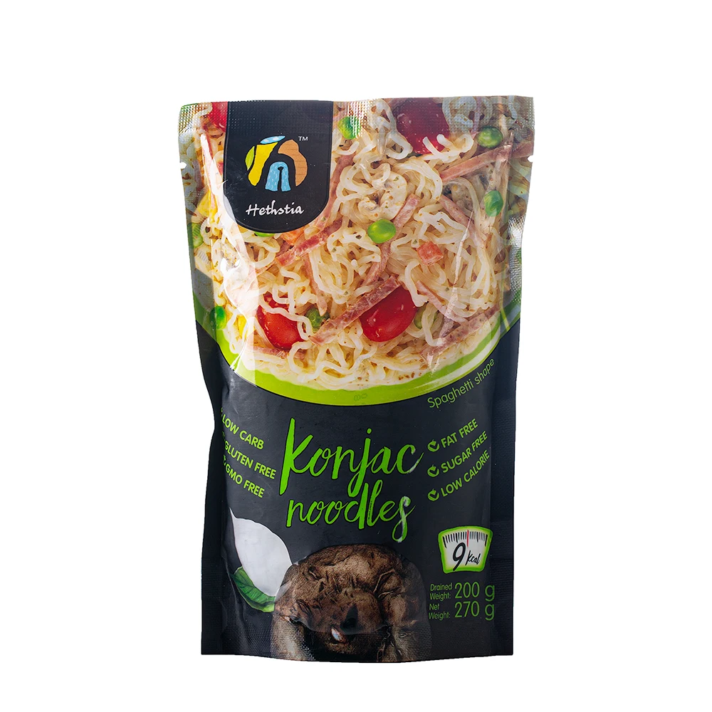 Hethstia Best Price Pure Konjac Noodles Slim Instant Wholesale Organic Shirataki Noodles