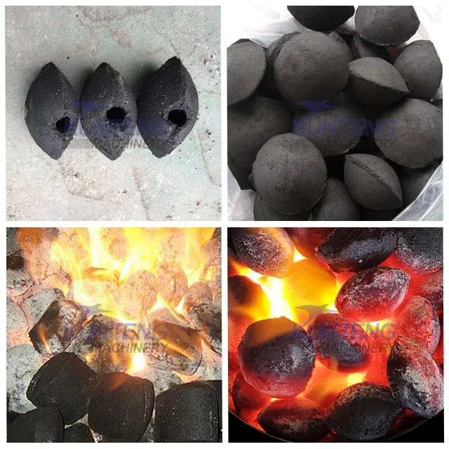 1-30T/H Customizable Egg Shaped Coal Press Machine Compressed Charcoal Machine Equipment Production Fuel Briquettes