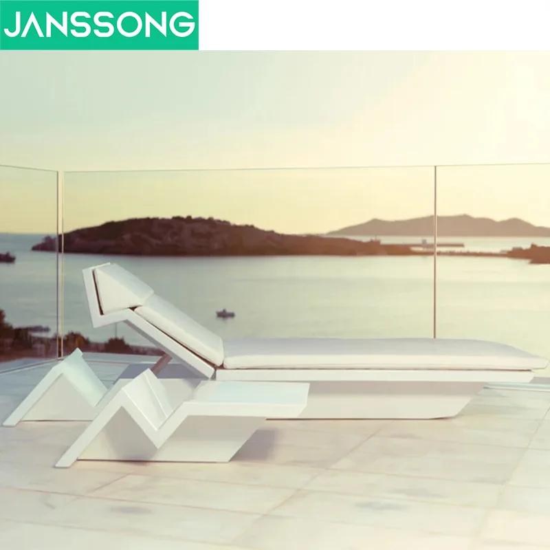 Luxury Hotel Pool Chaise Lounge Garden Beach Sun Lounger