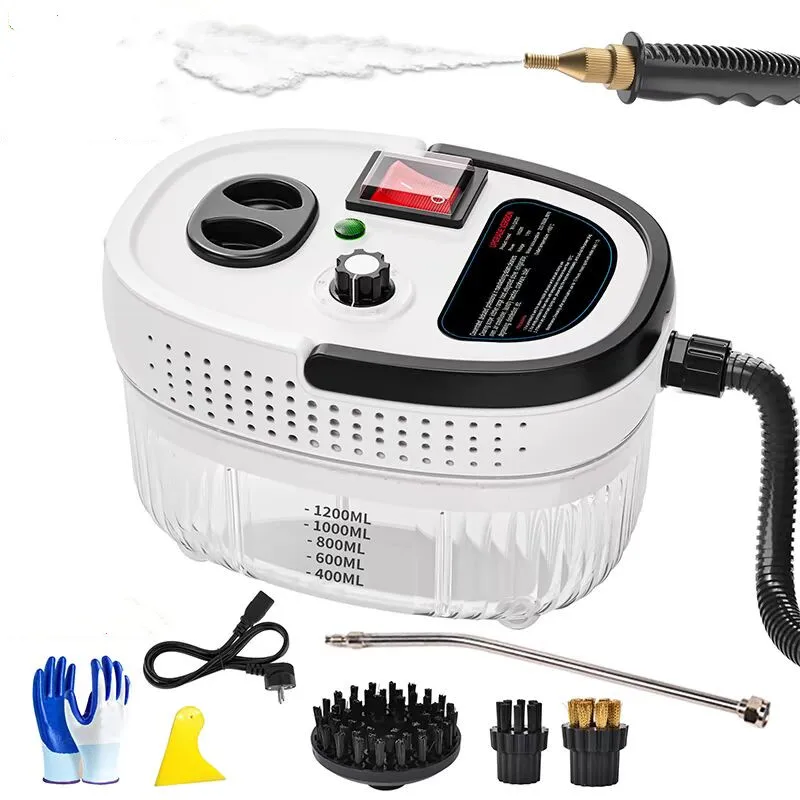 Simple Operation Plastic Switch Single Gear Steam Mechanical Type Cleaner 2500W