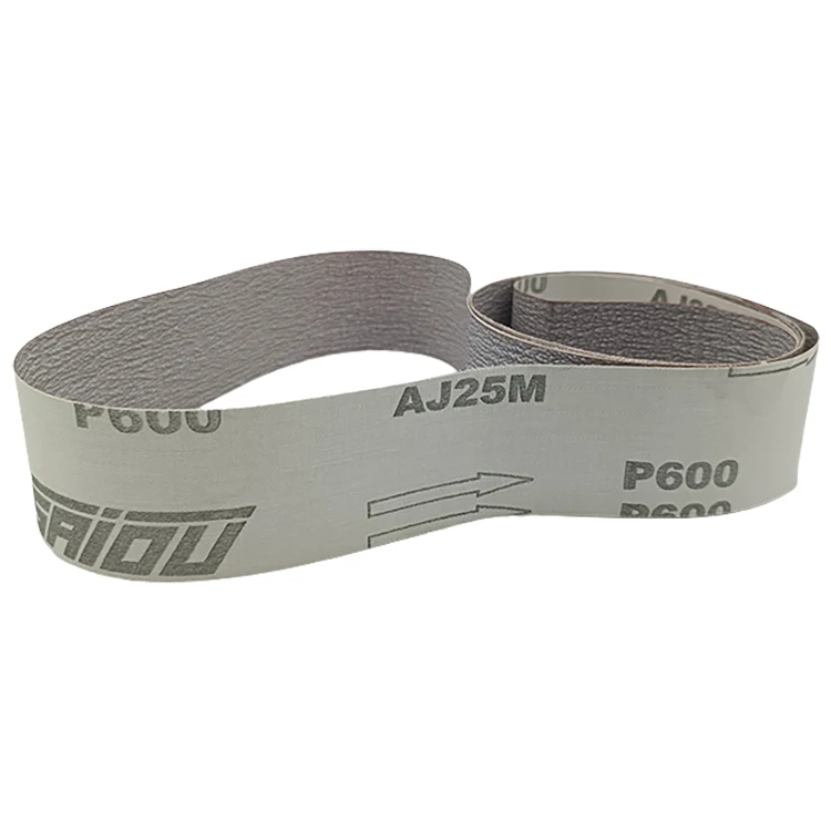White Aluminum Oxide anti-clogging stearate dry Wide sanding belts