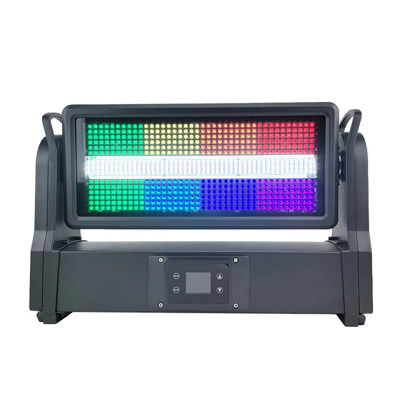 IP65 outdoor 1000W RGBW LED strobe moving head light 12 + 12