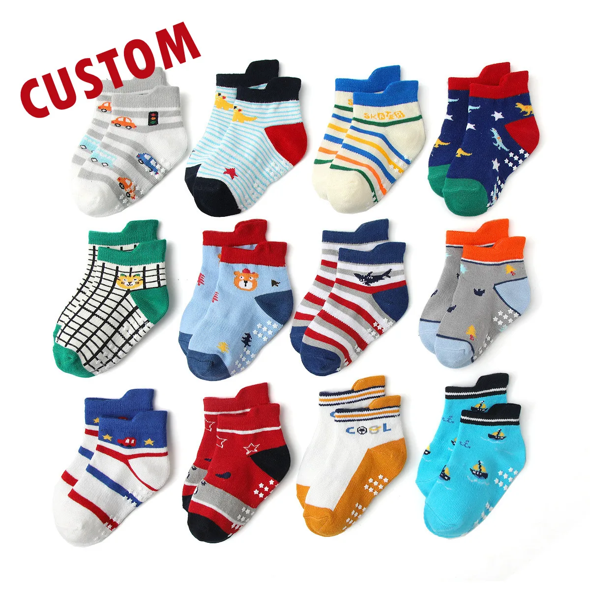 Детские хлопковые носки