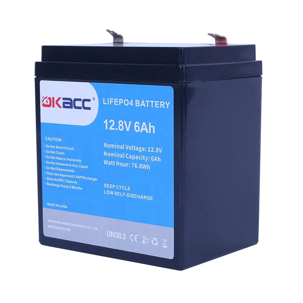 Electric Scooter Lithium-Ion 12.8V 6Ah Lifepo4 Battery Pack Lithium Ion Batteries