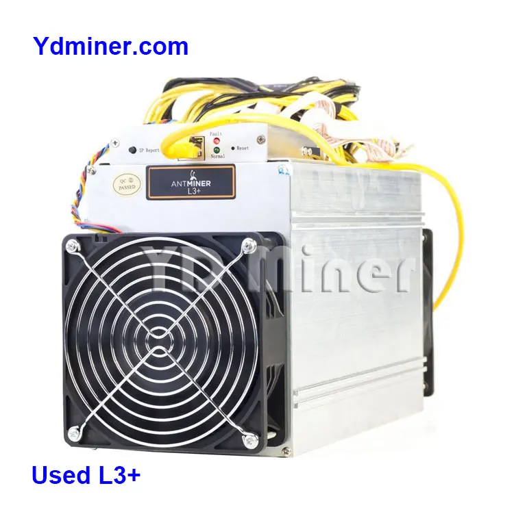 Low Power Consumption LTC Miner Second Hand Minner Bitmain L3+ Antminer L3++