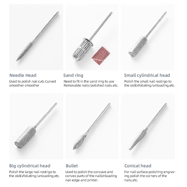 
OEM own brand mini portable usb electric strong e file machine salon professional manicure pedicure nails master nail drill 