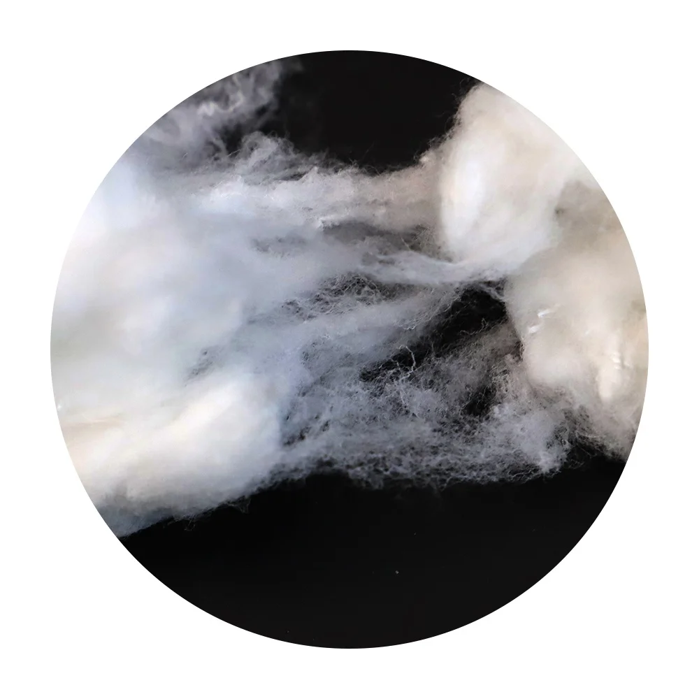 Polyamide PA6 nylon staple fiber 15DX51mm for non-woven fabrics in civilian