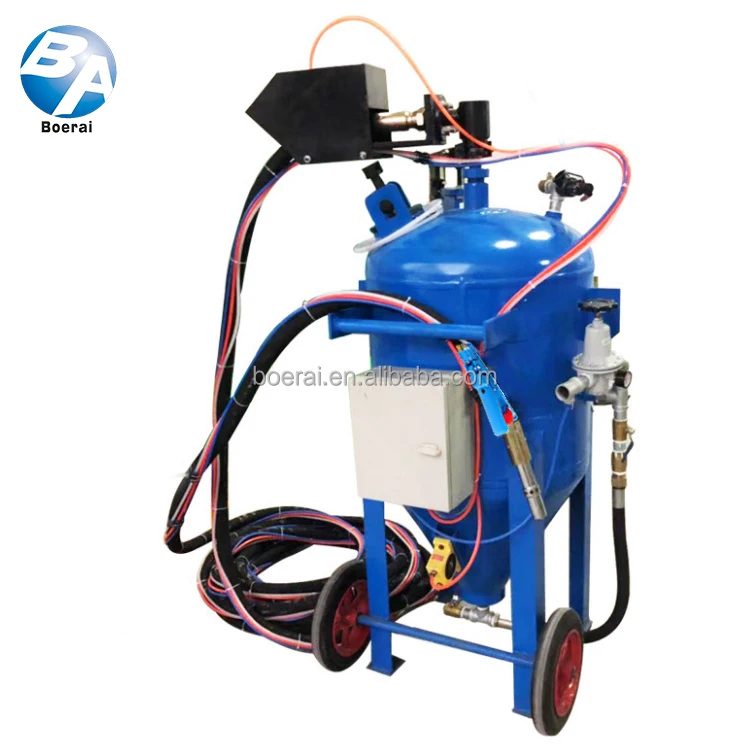 Portable Dust free Sandblasting Machine sand blaster machine For Sale