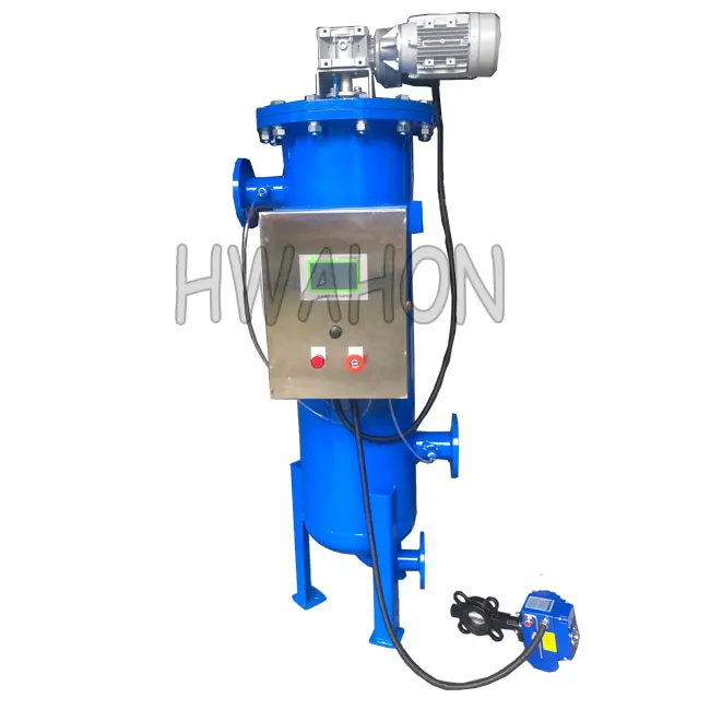 Industrial Chemical/Ink Coating /paint Filtration Scraper Type Automatic Self Cleaning Filter Backwash Water Filter