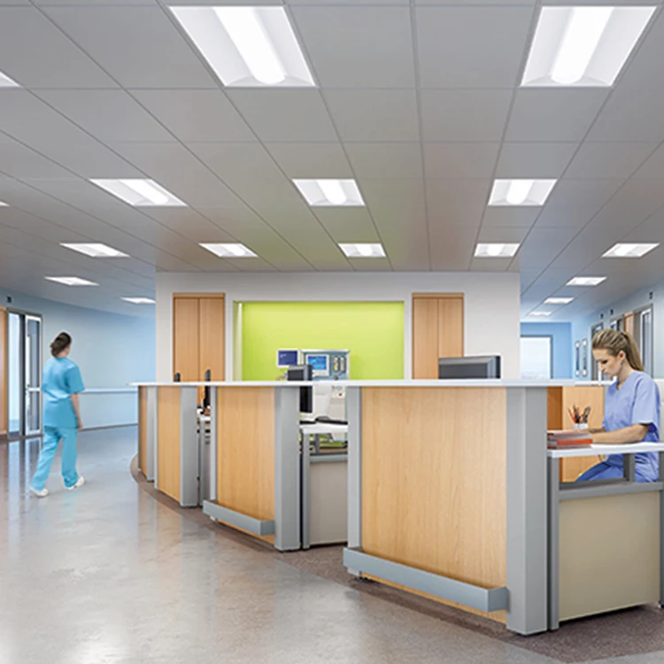 Indoor Lighting 5 Years Warranty Hospital Office 24w 36w 40w 50w Recessed Led Troffer Light