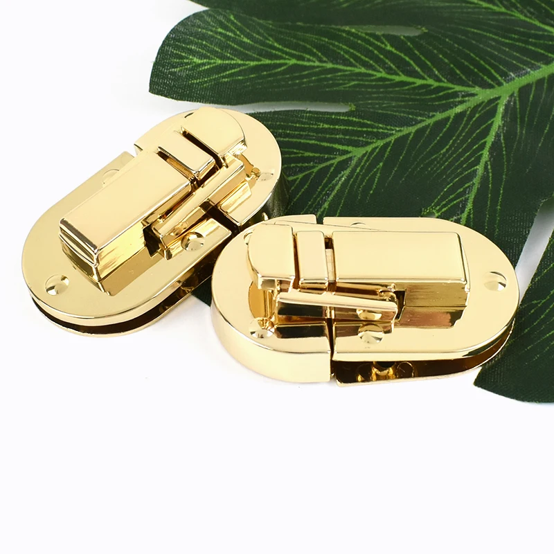 Meetee KY395 53*30 м аксессуары для закрытия сумок своими руками овальные защелки застежка кошелька из сплава Поворотный замок