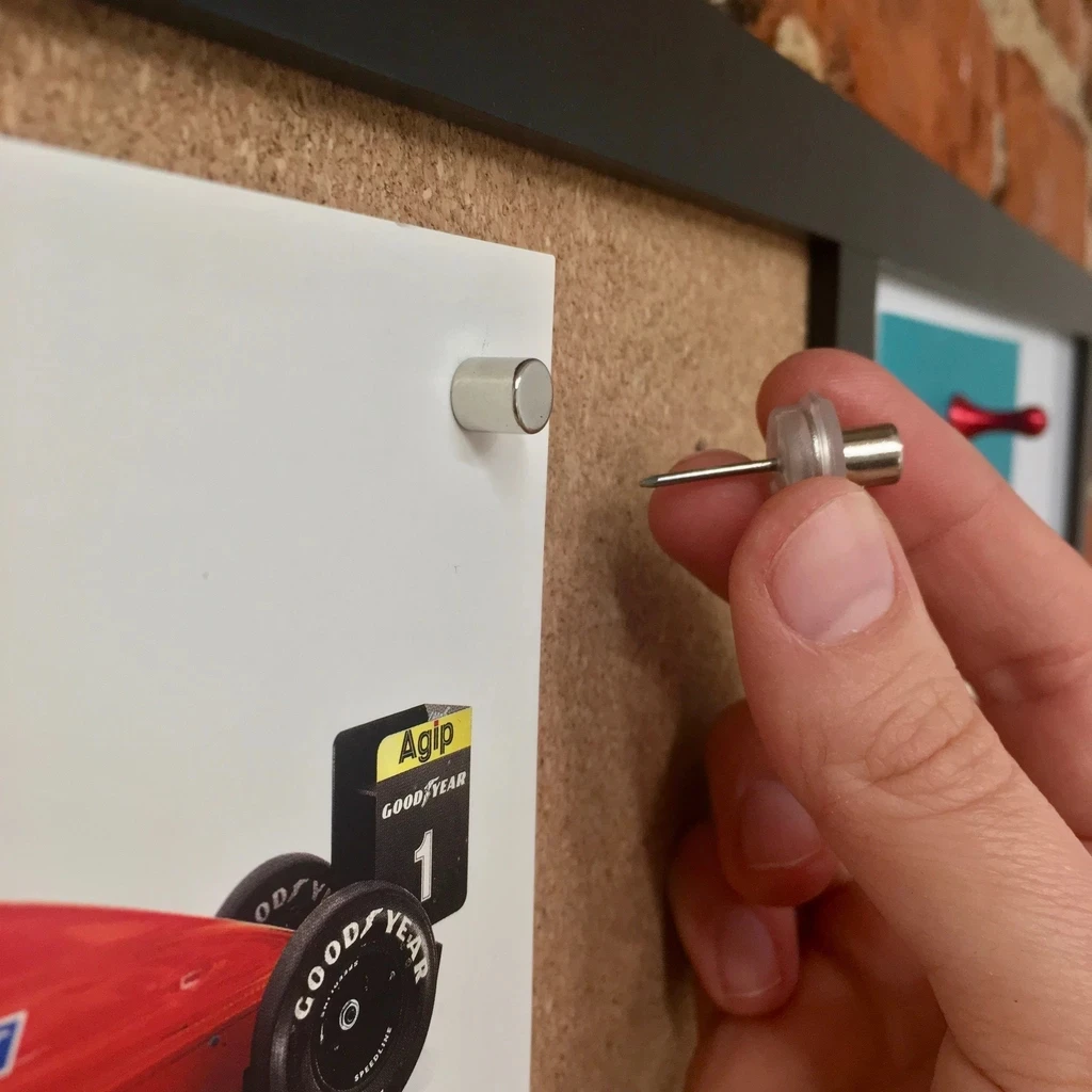 High Quality Magnetic Shaped Push Pin Thumb Tack