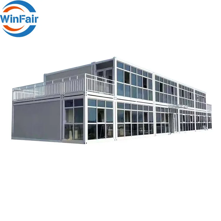 WinFair Office building 20Ft Ready Made Modular Multistory Detachable Prefabricated Home Container House