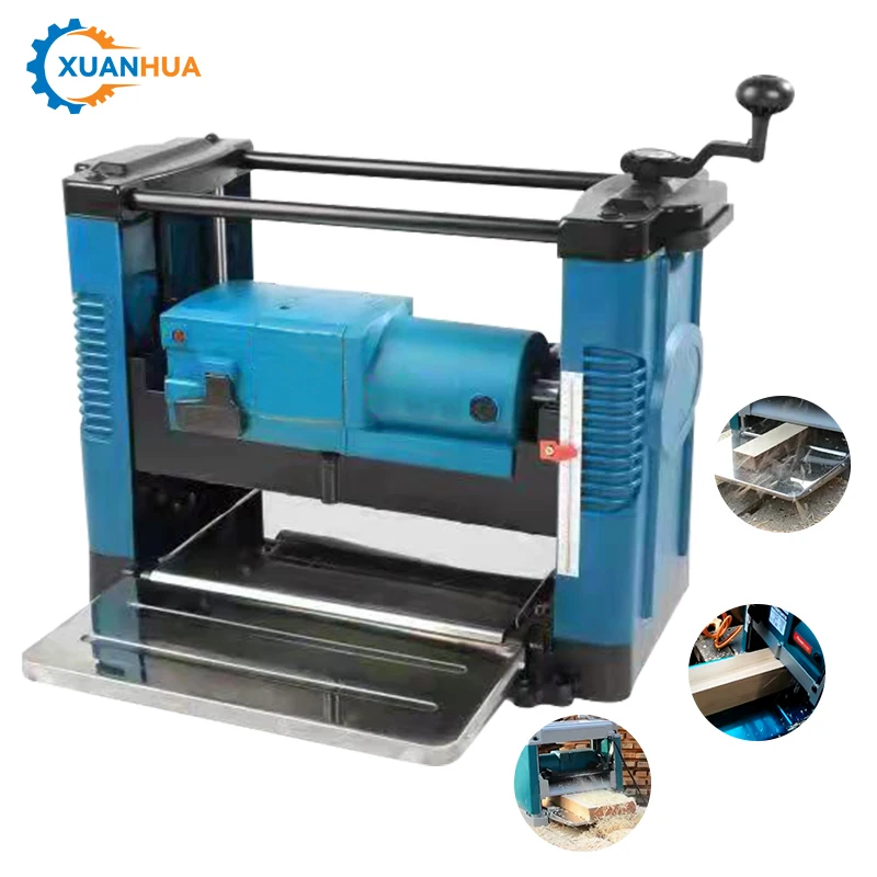 manual Wood Thickness Planer electric small bench wood surface planer machine price