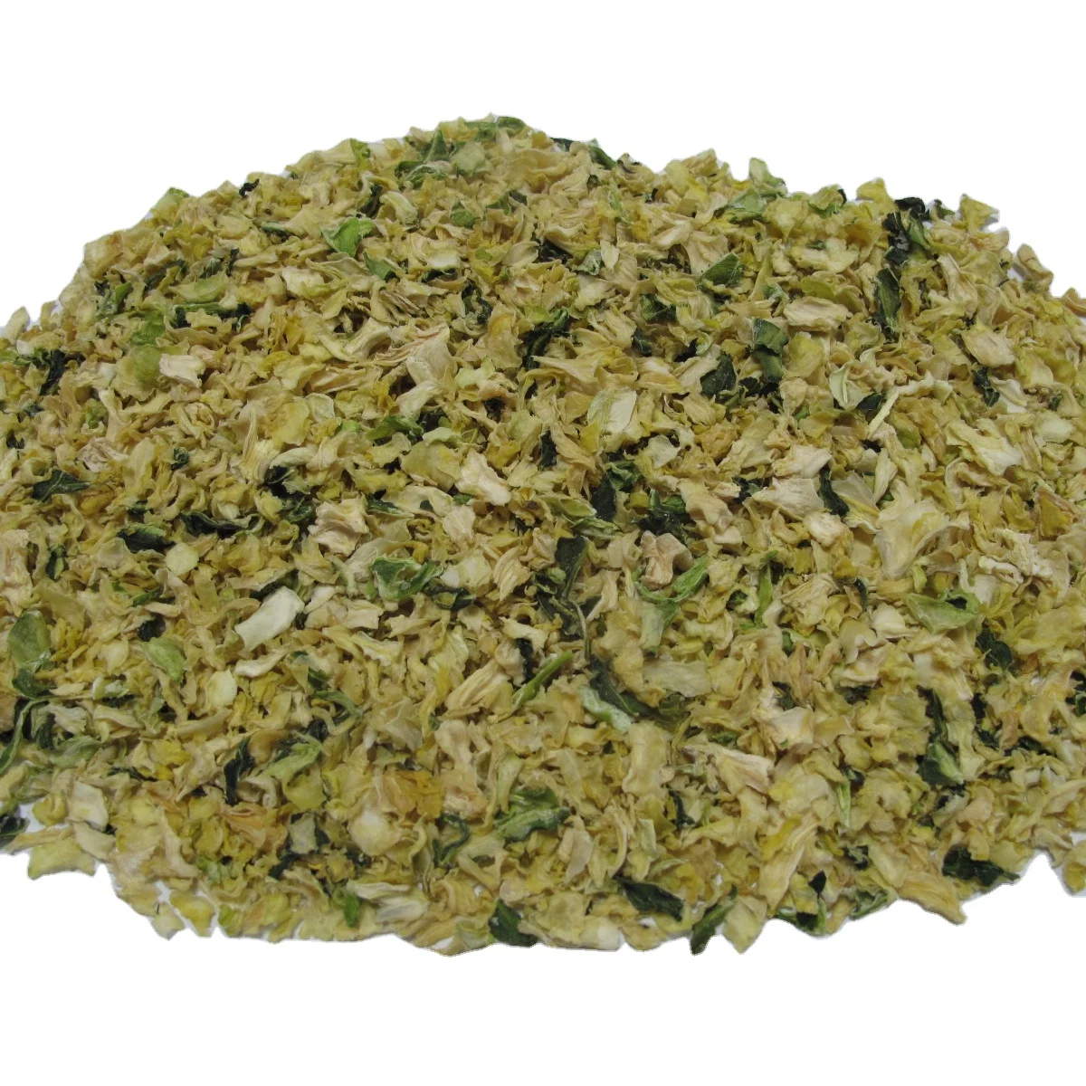 Air Dried Dehydrated yellow white Cabbage Flakes chinese cabbage