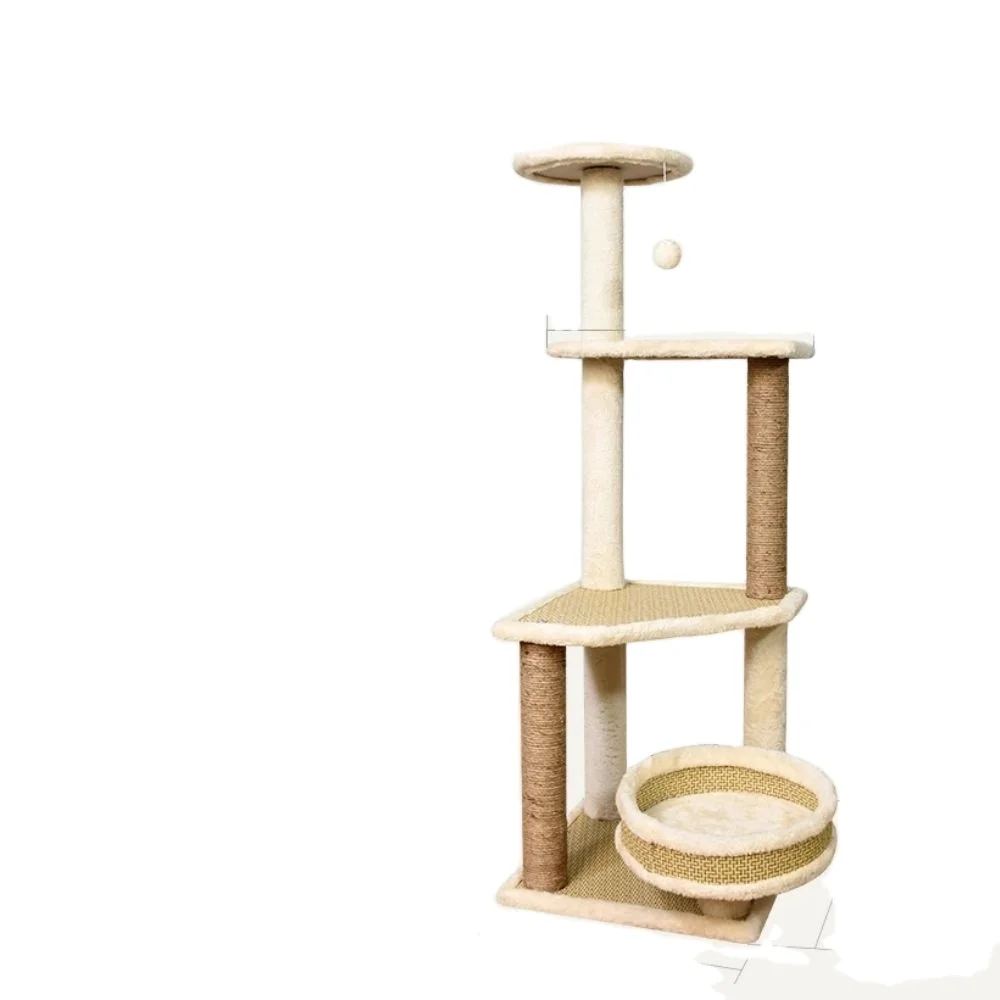 Кошачье дерево дом 2 кондоминиумы сизаля Когтеточка кошачья башня