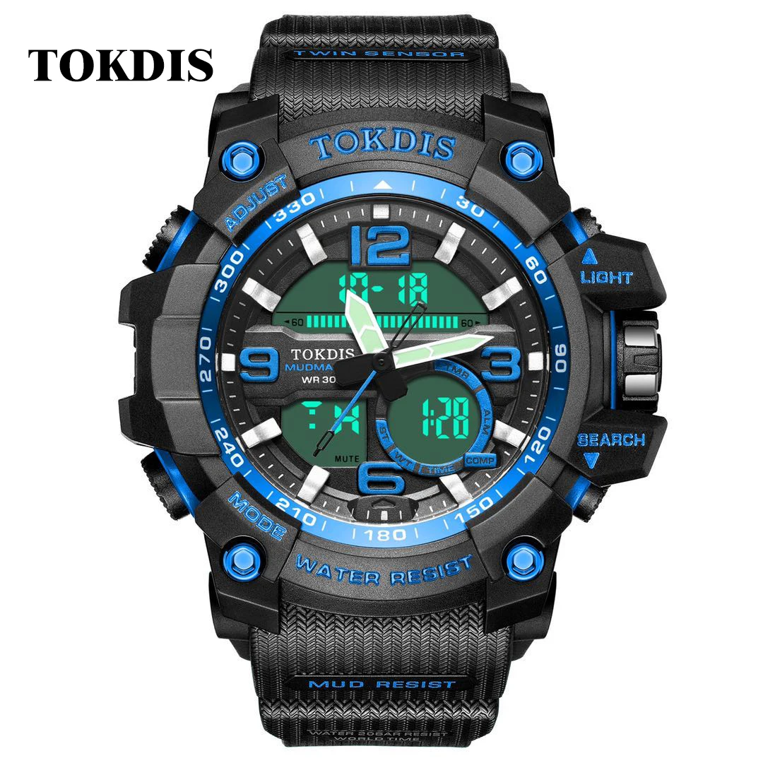 
Multi function calendar countdown week waterproof sports electronic watch 