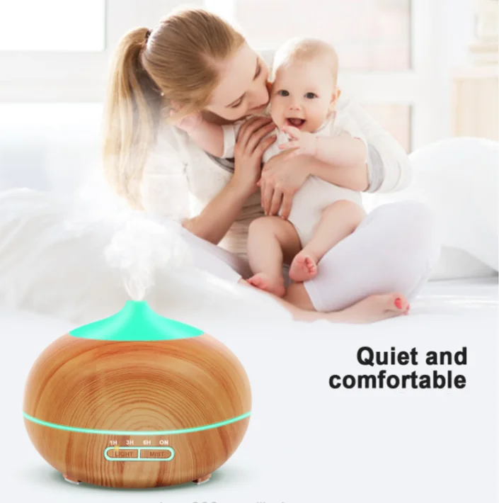 Ultrasonic Bamboo Atomizer Humidifier Fogger Water Air Cooler Mist Maker for Office