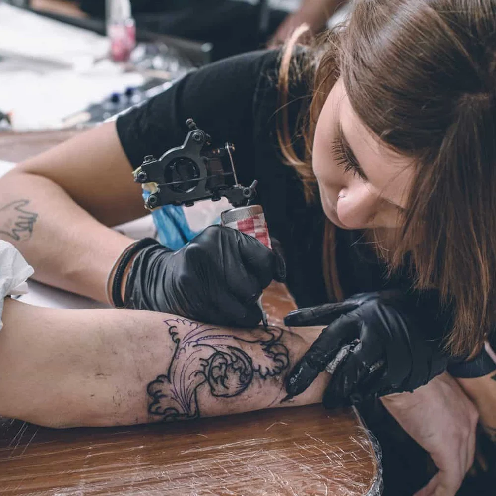 Tattoo Artists Hairdressing nitrile gloves Vets & Animal care disposable black nitrile gloves