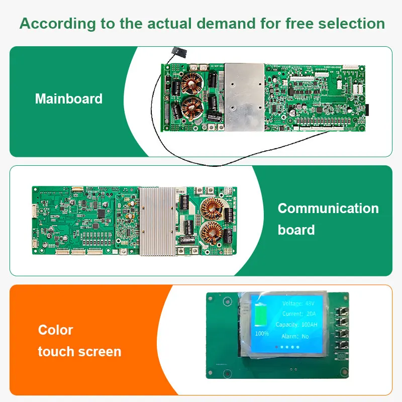 Pcb Fast Turnaround 4S 12V Smart Bms Lifepo4 Pcba Board With Wifi Module Custom Smart Electronics Pcba
