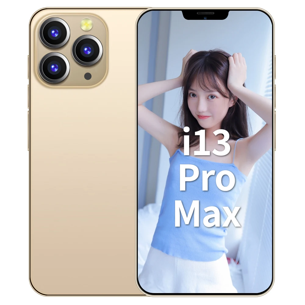 Оригинальный новый мобильный телефон i телефон 13 Pro Max 5G смартфон i15 14 16 1T дешевый смартфон для сотового телефона