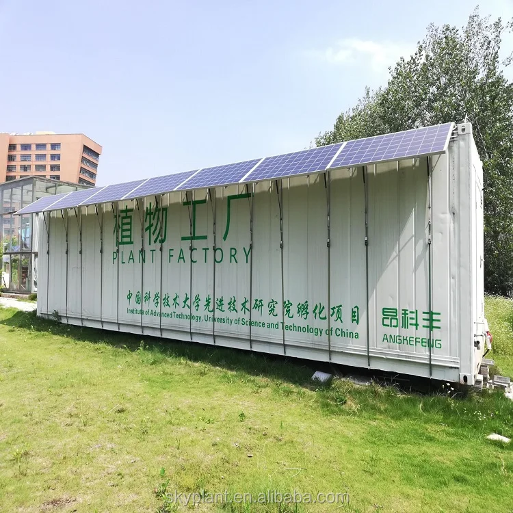 Skyplant 40HQ Freezer shipping container Farm Hydroponic Fodder Growing System Container Type Farming Use