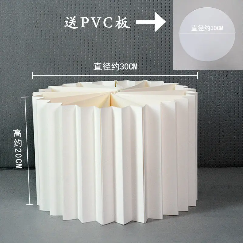 Folding Paper Honeycomb Cylinder Display Stand Cake Props Dessert Table Rack Wedding Party Event Decoration Ornaments