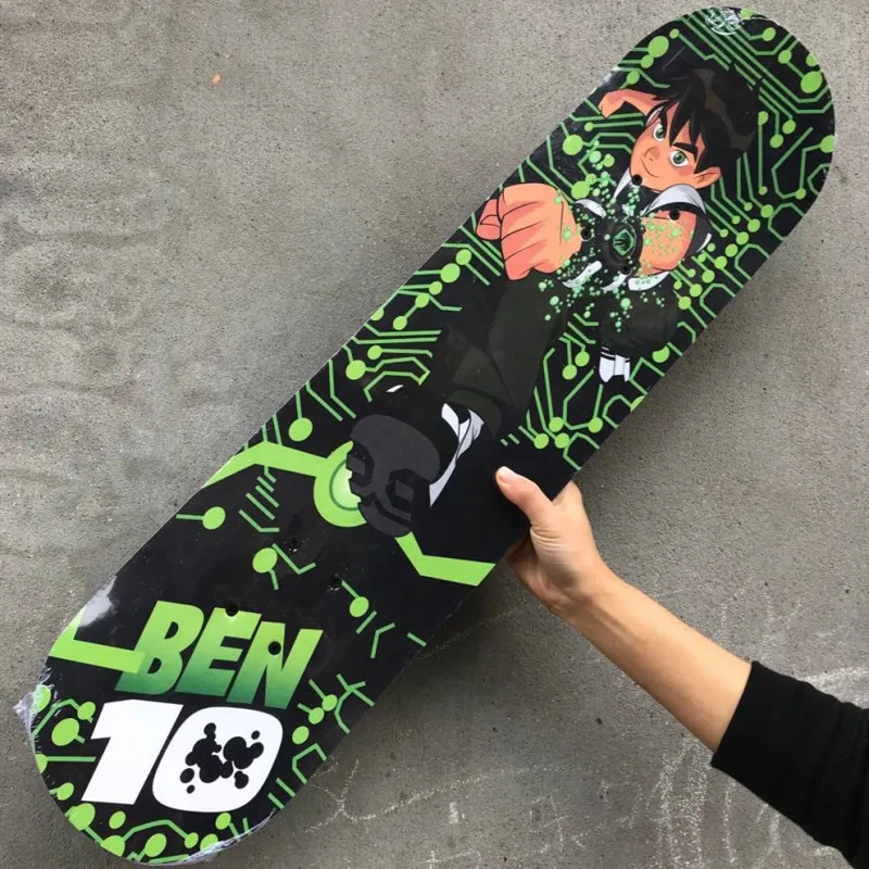 Wholesale Customized  Children Pvc Material Aluminum Alloy Bridge Anti-slip Cool Surf Skateboards