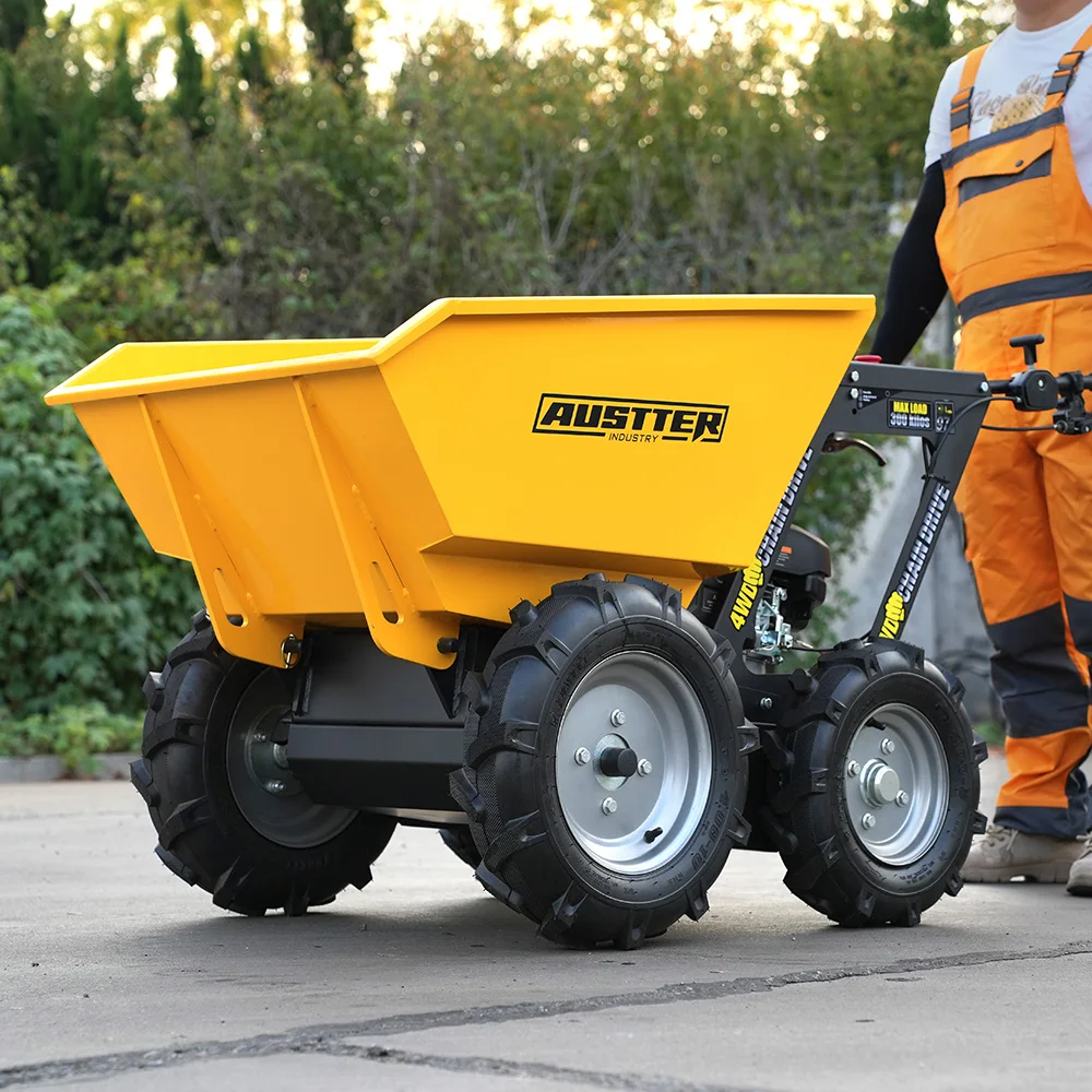 AUSTTER OEM завод T25 большой бензиновый двигатель выходной мощности мини-самосвал с TUV Rheinland CE/MD/EMC