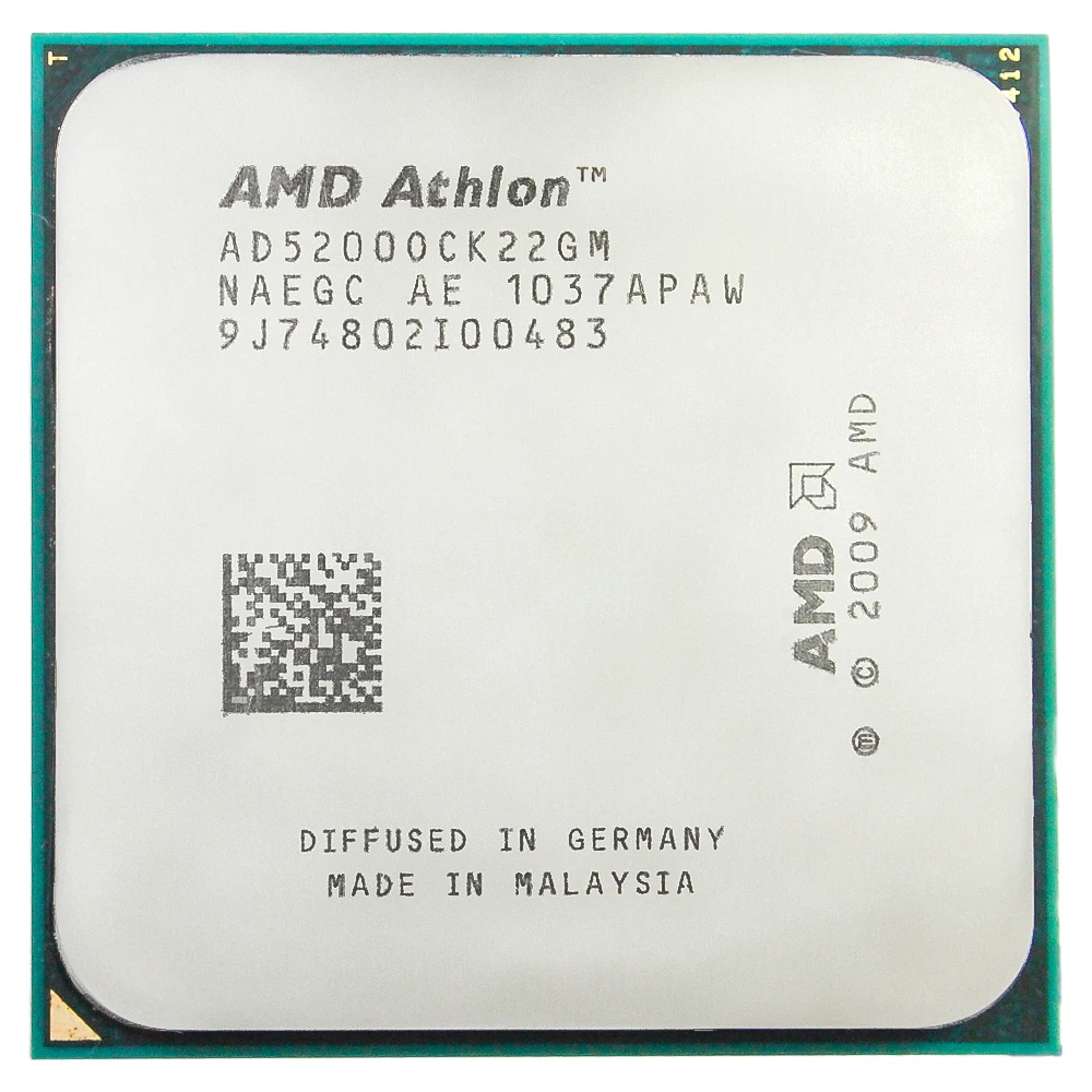 Процессор AMD Athlon X2 5200 + CPU (2,3 ГГц/1 м/65 Вт) Socket AM2 + AM3 CPU