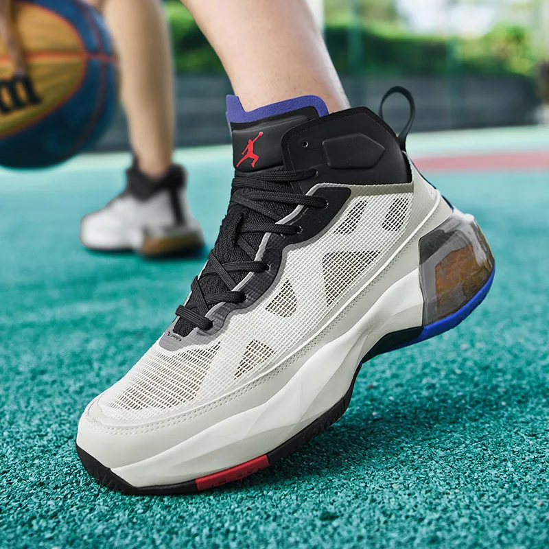 Wholesale Professional Basketball Sneaker OEM High Top custom logo New Fashion Athletic Sport Basketball Shoes for men