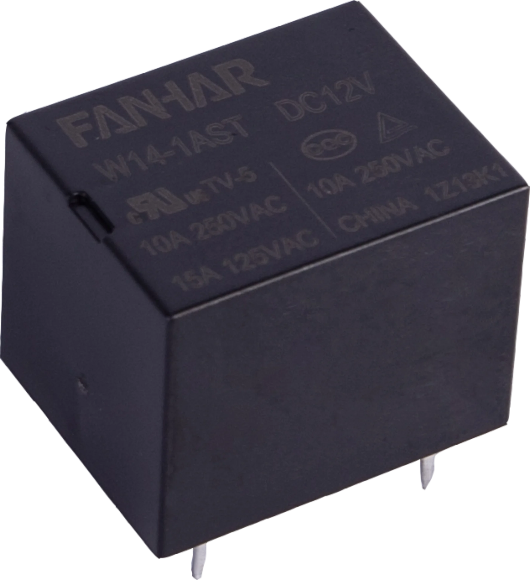 W14-1AST-DC12V  Power Relay  15A switching capability 1 open contacts