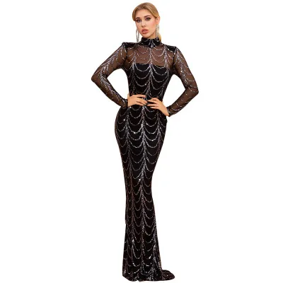 Nanchang Auyan Dress Bodycon Sheath Party Wedding evening dress women