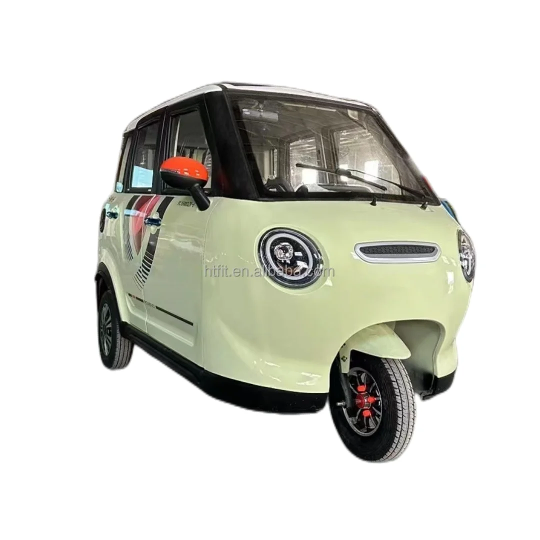 60v1000w Электрический пассажирский трехколесный велосипед 4 места/закрытая кабина для взрослых