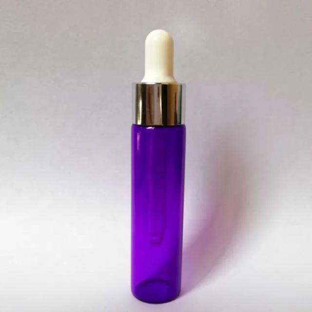 glass dropper bottle tamper evident 18/410 dropper cap