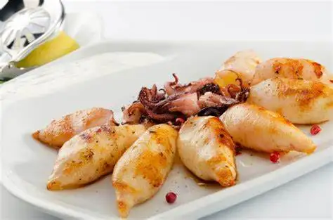  Пищевая продукция Shandong Ocean новый сезон высококачественный набивной кальмар полностью остекленный
