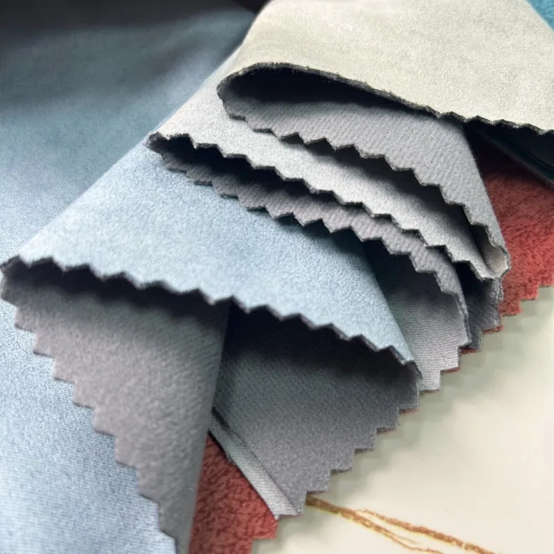 2023 Hot Selling Solid Suede Microsuede Microfiber 100%Polyester Suede Ultra Durable Fabric