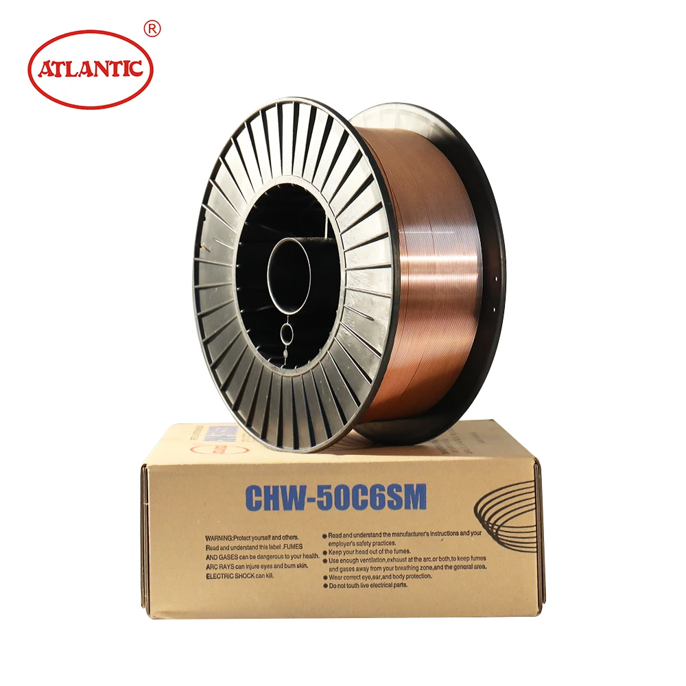 Atlantic High Quality Mig Welding Wire ER70S-6 Support Oem Service Welding Consumables