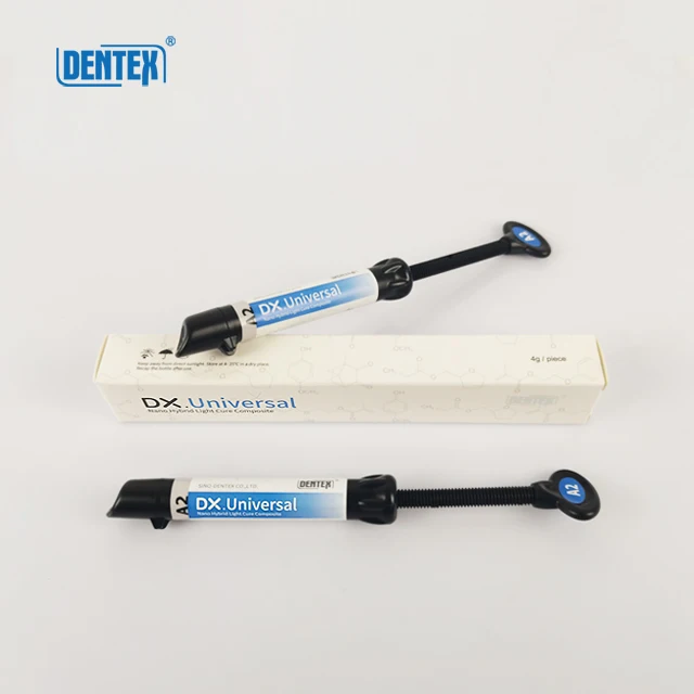 DX.Universal  Light cure composite resin kit, dental composite kit, anterior and posterior filling composite kit