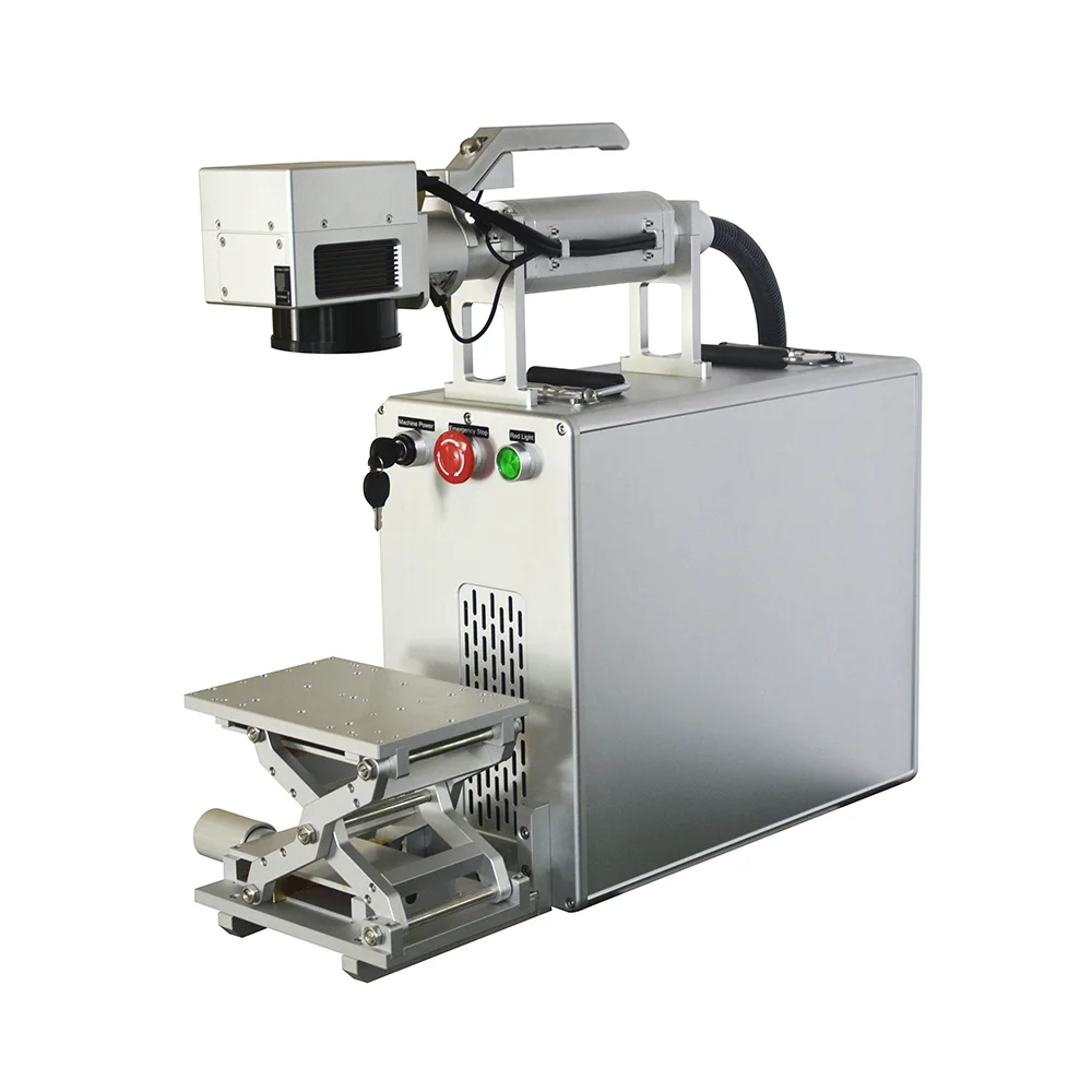 Domain laser 20w 30w 50w Earrings Bird Pigeon Ring laser Making Machine Metal Iron pulse fiber laser source