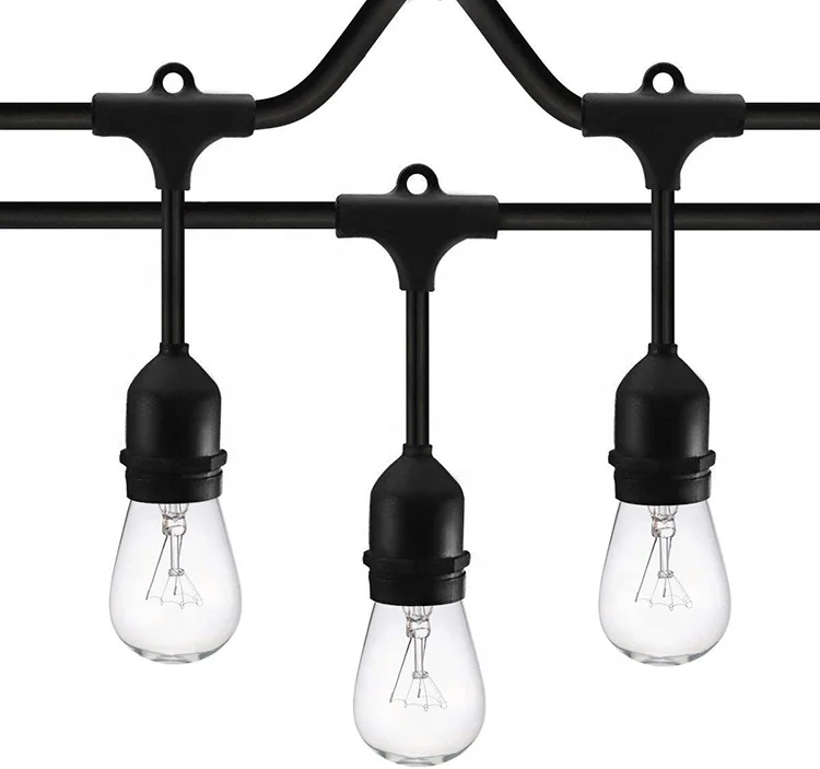 weatherproof string lights outdoor heavy duty waterproof patio lights vintage festoon garden lights