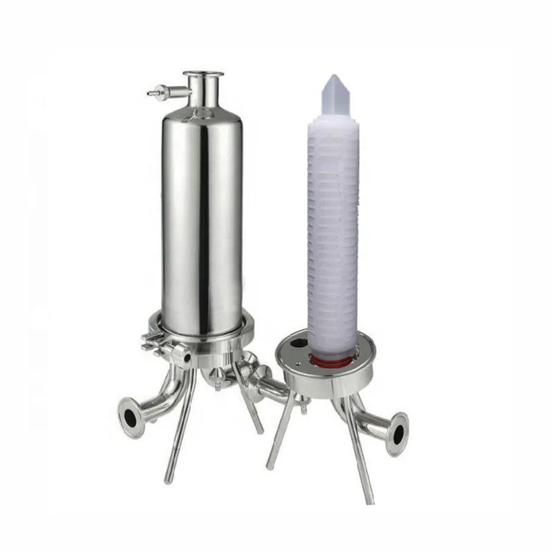 Stainless Steel 304/316 Food Grade Filter Housing for Edible Oil /Juice/ Beverages-Liquid Filtration for Manufacturing Plants