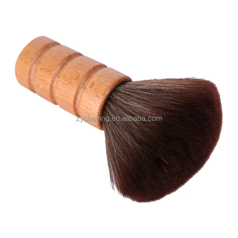 OEM Salon Cleaning Brush Black Powder Duster Barber Brush neck duster for home/barber shop