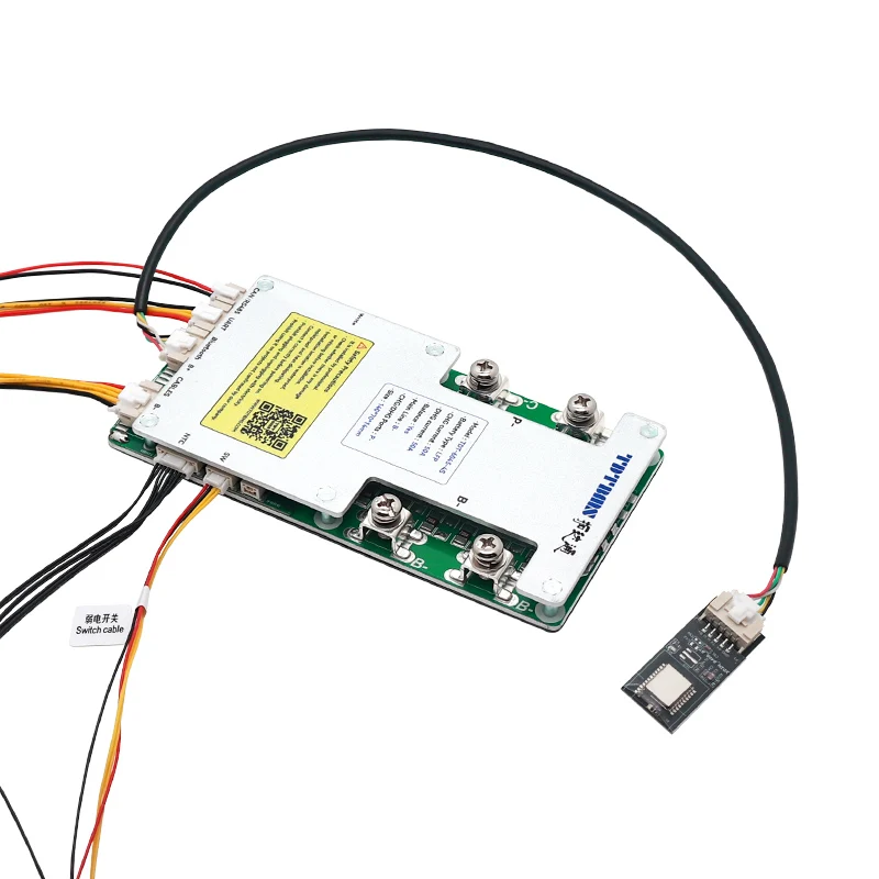 TDT Electric Bike Smart Lithium Battery Management System 3S-10S 12V 24V 36V 50A 60A BMS UART BT RS485 Communication