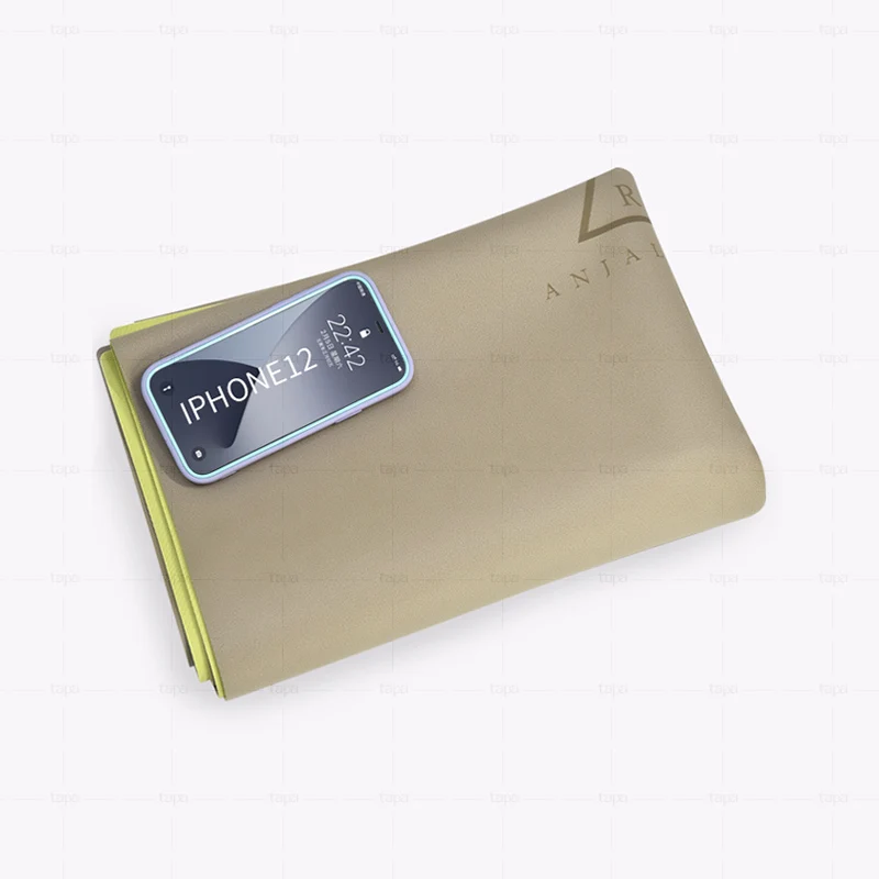 PU Travel Yoga Mat 1.5mm Thickness Easy to Carry Guangzhou Yoga Mat Folding